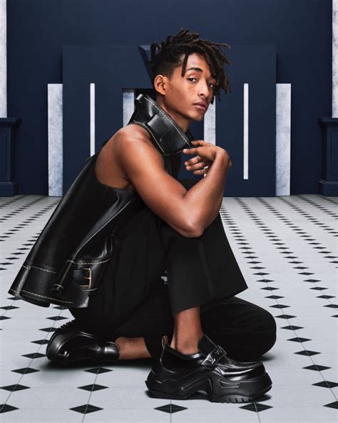 Sam Li & Jaden Smith Front Louis Vuitton LV Archlight 2.0 Ad